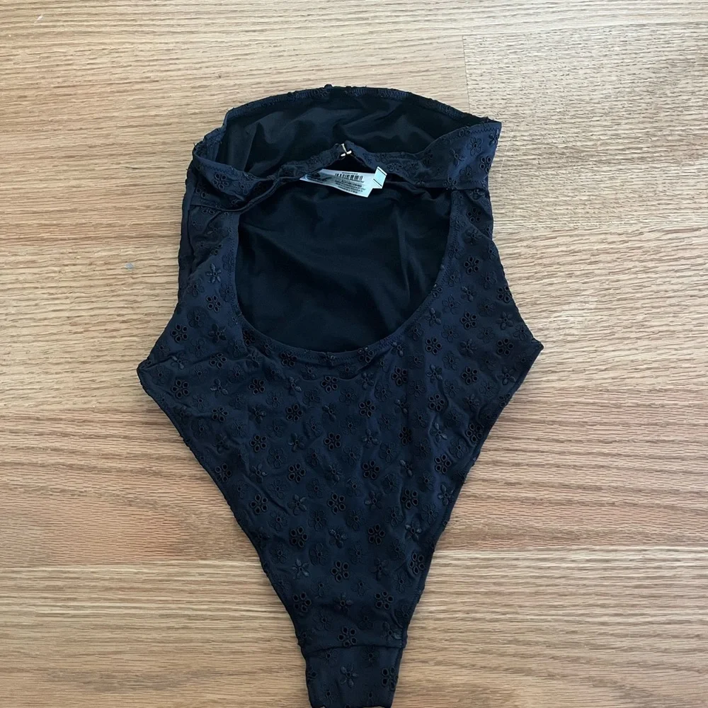Frankie’s bikinis eyelet one piece
